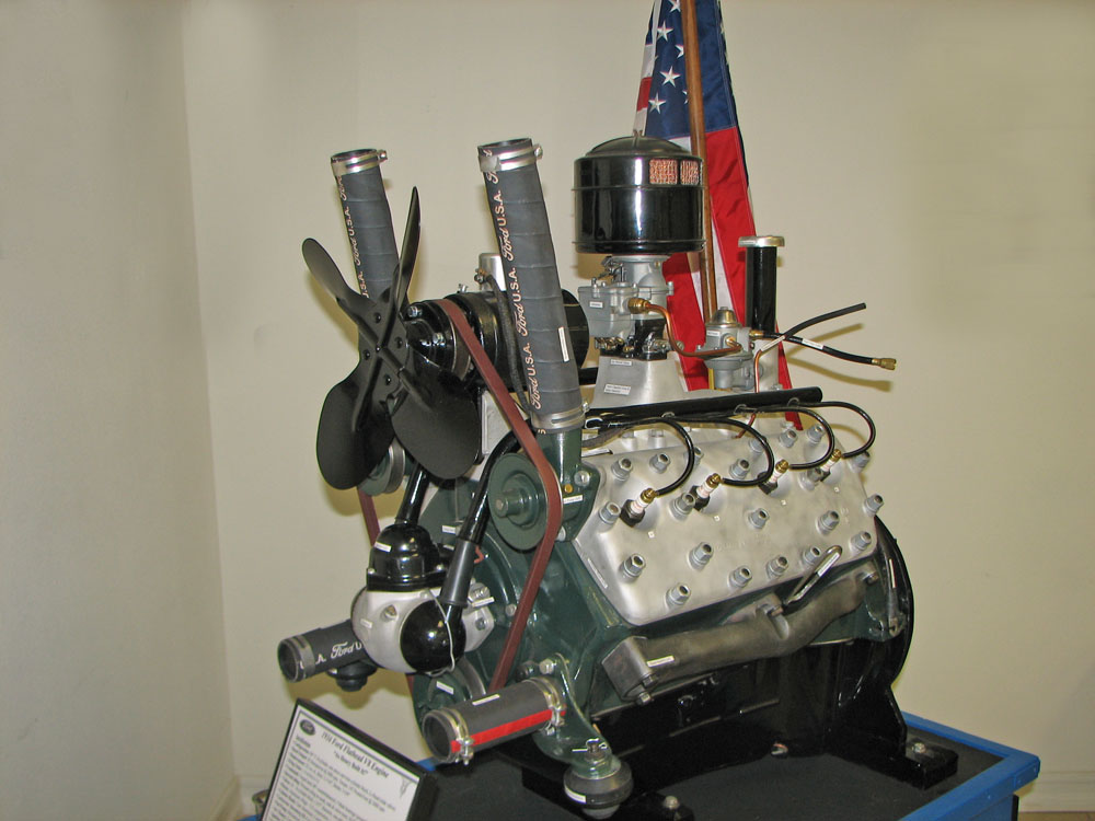 The above historically accurate Ford Flathead V8 Engine is proudly